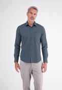 Long Sleeve Geometric Print Shirt - Classic Navy