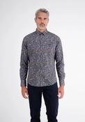 Classic Long Sleeve Print Cotton Shirt - Timber Brown