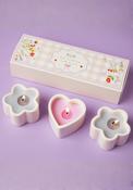 Mini Candles 'Mum' Set Of 3 - Multi image