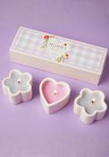 Mini Candles 'Mummy' Set Of 3 - Multi image