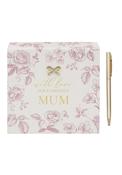 Fabulous Mum Memopad - Pink / White