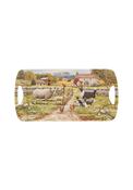 Collie &amp; Sheep Medium Tray - Multi