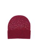 Glitter Beanie Hat - Red