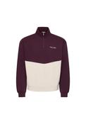 Ceres 1/4 Zip Sweat - Moonbeam