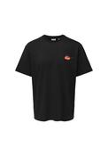 Short Sleeve Cotton T-Shirt - Black