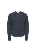 Jonas Crew Neck Knit - Sky Captain