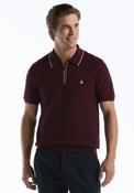 Short Sleeve 1/4 Zip Polo Sweater - Port Royale