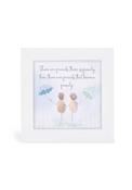 Glitter Mini Picture 'Friend That Become Family' - White