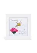 Mini Picture 'Bee Yourself' - White