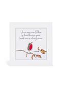 Mini Picture 'Your Own Robin' - White