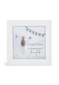 Mini Picture 'Driving' - White