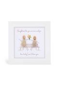 Mini Picture 'Daughters' - White