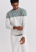 Crew Color Block Knit - Green