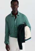 Pique Structure Shirt - Green
