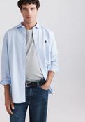 Long Sleeve Oxford Tailored Shirt - Blue