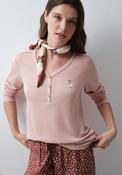 Pink Long Sleeve T-Shirt - Pink