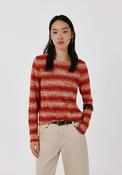 Printed Long Sleeve Top - Multicoloured