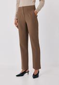 Tailored Slim Fit Trousers - Beige