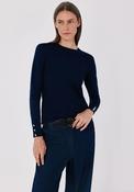 Cosy Crew Neck Sweater - Navy