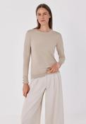 Cosy Crew Neck Sweater - Sand