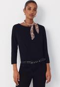 T Shirt With Shoulder Button - Lightweight image