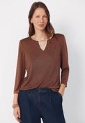 Top Teardrop Contrast - Brown