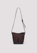 Bucket Crossbody Bag - Dark Brown