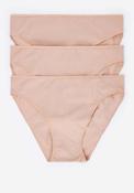 My Essentials Microfibre Bikini Pack - Brown