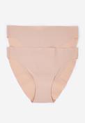 2 Pack Classic Microfiber Briefs - Brown