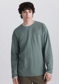 Double Crew Pique Ls Tee - Green