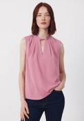 Cropped Teardrop Top - Pink image