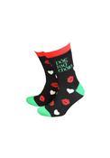 Pog Mo Thoin Socks - Black/red/green