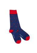 Racing Cars Socks - Navy
