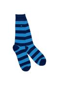 Stripe Socks - Blue