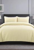 Seersucker Duvet Cover Set - Cream