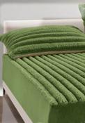 Jumbo Cord Fitted Sheet - Green