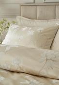 Decorative Lily Duvet Cover Set - Cream