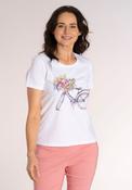 Placement Bike T‑Shirt - White image