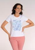 Placement Abstract T‑Shirt - White image