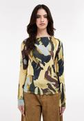 Kit Long Sleeve Knit Top - Oat Milk