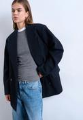 Ebba Twill Blazer - Navy