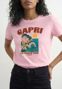 Kia Everyday Print Short Sleeve T-Shirt - Parfait Pink image