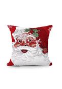 Christmas Tapestry Santa Cushion