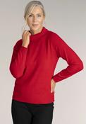 Cashmillon Mini Cowl Jumper - Salsa Red
