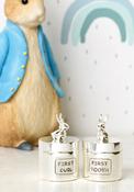 Rabbit Tooth &amp; Curl Set - Grey