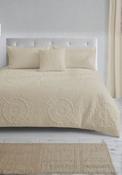 Winchester Throw &amp; Shams Set - Beige