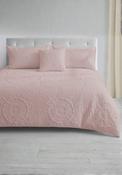 Winchester Throw &amp; Shams Set - Pink
