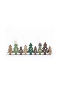 Christmas Tree Shaped Decoration - Multi