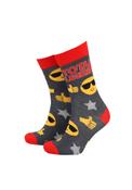 Total Legend Socks - Grey / Red image