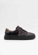 Ninety V Suede Trainer - Night Shadow